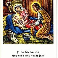Briefkarte Irene Stricker - Christnacht - MFK Wohlfahrtsorganisation
