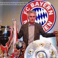 Jupp Heynckes Triplesieger super Hochglanzfoto aus Privatsammlung - al-