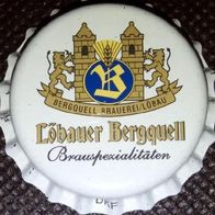 Löbauer Bergquell Brauerei Bier Kronkorken aus Löbau 2013 Kronenkorken in benutzt DKF