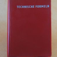 Wie neu: DDR Fachbuch Technische Formeln 1969 Mathe Physik Elektrotechnik