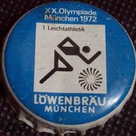 Löwenbräu München Olympia 1972 Serie Brauerei Bier Kronkorken Korken 1 Leichtathletik