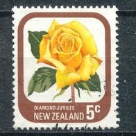 Neuseeland Mi. Nr. 671 Rosen o <