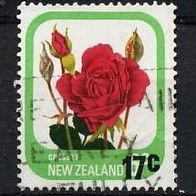 Neuseeland Mi. Nr. 789 Rosen o <