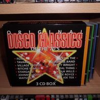 3 CD - Disco Classics of the 70´s (Foxy / Taveres / Hot Chocolate / Real Thing)- 1998
