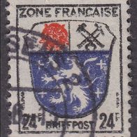 Alliierte Besetzung Französische Zone Allgemeine Ausgabe 9 O #018075