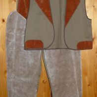 braunes Cowboykostüm Gr. 164