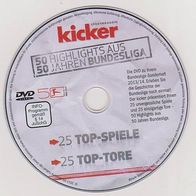 kicker-DVD - "50 Highlights aus 50 Jahren Bundesliga"