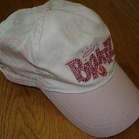 wie neu BRATZ Kappe Schirmmütze Cap 54 cm weiß rosa Hut