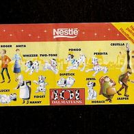 Fremdfiguren / Beipackzettel Nestle / 101 Dalmatians