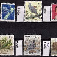 Neuseeland Mi. Nr. 840 C + 931 + 937 + 962 + 984 + 1051 A o <