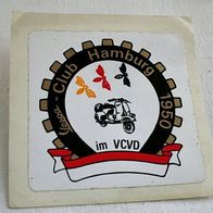 Aufkleber Vespa Club Hamburg 1950 im VCVD. Werbeartikel