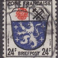 Alliierte Besetzung Französische Zone Allgemeine Ausgabe 9 O #018083
