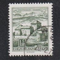 Österreich Freimarke " Schattenburg " Michelnr. 1232 o