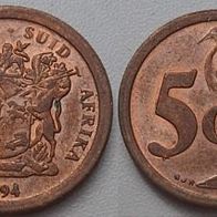 Südafrika 5 Cent 1994 ## B1