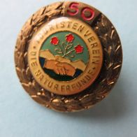 50 Jahre Touristen Verein die Naturfreunde Brosche Abzeichen 20 mm