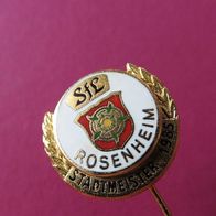 Sport SFL Stadtmeister 1985 Rosenheim Anstecknadel