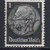 D. Reich 1933, Mi. Nr. 0512 / 512, Hindenburg Medaillon WZ 4, gestempelt #00195