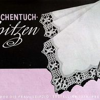 1379 Taschentuchspitzen, Verlag für die Frau, DDR