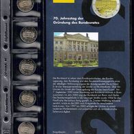 5 x 2 Euro 2019 / 70. Jahrestag Gründung des Bundesrates