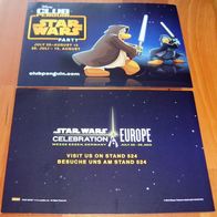 Star Wars Tie Fighter Pilot Celebration EUROPE Germany ESSEN 2013 DISNEY Club Penguin