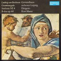 Gewandhausorchester Leipzig - Beethoven Sinfonie Nr. 4 B-Dur Op. 60 LP Kurt Masur