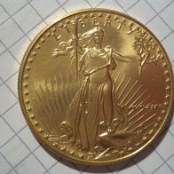 50 Dollars Gold 1986 Liberty, Erstausgabe, makelloser Zustand. Seltenes Jahr!!!