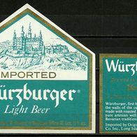 Bieretikett für "Beer Imp &Dist Co Inc" Long Island City N.Y. : Hofbräu Würzburg