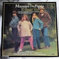 12"THE MAMAS&THE PAPAS · 20 Greatest Hits (RAR 1980)