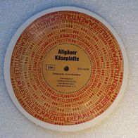 Ernst Brander - Allgäuer Käseplatte , Werbe-Single 33 UpM / Scherpe-Krefeld 60er J.