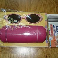 NEU OVP Kinder Sonnenbrille mit Etui Mädchen Kindersonnenbrille