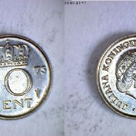Niederlande 10 Cent 1973 (1663)