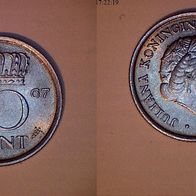 Niederlande 10 Cent 1967 (1733)