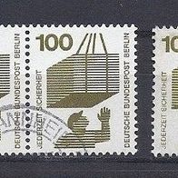Berlin 1971, MiNr: 410 Einzelmarken und als Paar sauber gestempelt