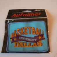 Aufnäher Basketball University Dallas Neu + OVP