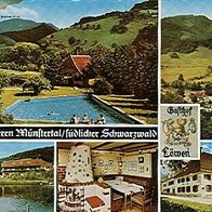 79244 Untermünstertal Gasthaus zum Löwen 1970 5 Ansichten