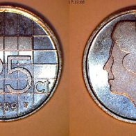 Niederlande 25 Cent 1989 (1773)