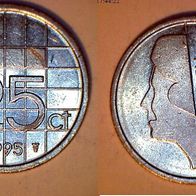 Niederlande 25 Cent 1995 (1789)