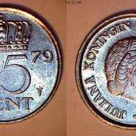 Niederlande 25 Cent 1979 (1793)