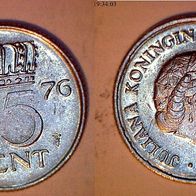 Niederlande 25 Cent 1976 (1812)