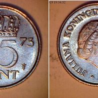 Niederlande 25 Cent 1973 (1814)