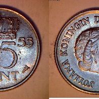 Niederlande 25 Cent 1955 (1816)