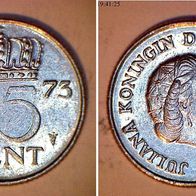 Niederlande 25 Cent 1973 (1828)