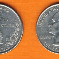 USA 25 Cents Quarter 2000 D. Maryland