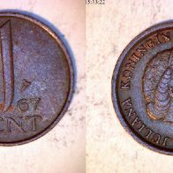 Niederlande 1 Cent 1967 (1884)