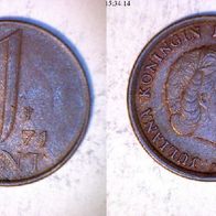 Niederlande 1 Cent 1971 (1886)