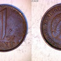 Niederlande 1 Cent 1967 (1887)