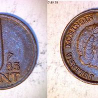 Niederlande 1 Cent 1953 (1893)