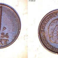 Niederlande 1 Cent 1954 (1908)