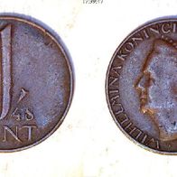 Niederlande 1 Cent 1948 (1910)