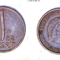 Niederlande 1 Cent 1954 (1912)